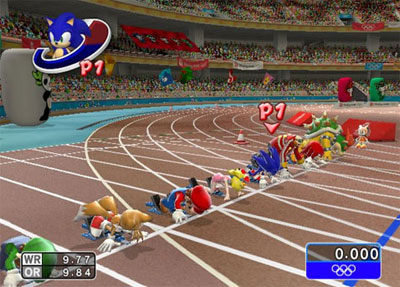 Mario contro Sonic