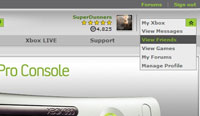 Nuova interfaccia Xbox.com