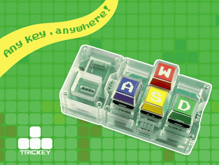 Trickey mini-tastiera USB per giocare in libertà